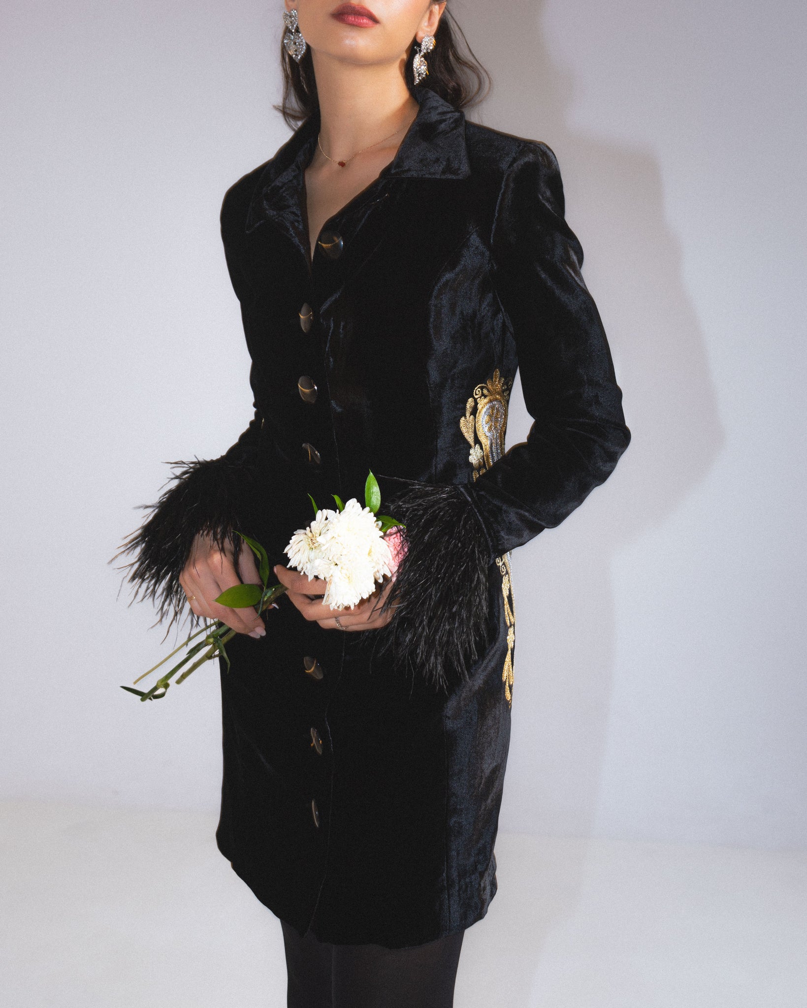 Golden Hour Blazer Dress Meera Adnan Golden Hour Blazer Dress Meera Adnan